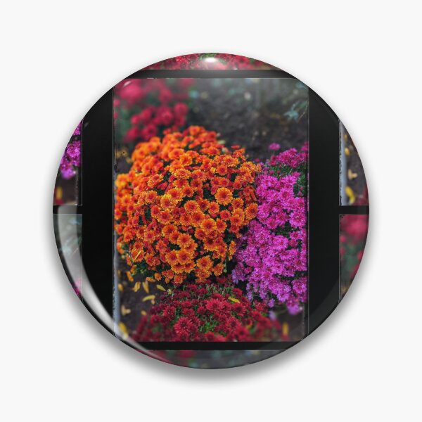 Item preview, Brightly Colored Mum Flowers Photography Design designed and sold by EarthArtDesigns.