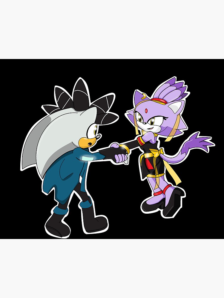 Sonic Shadow Silver the Hedgehog Halloween Fan Art 