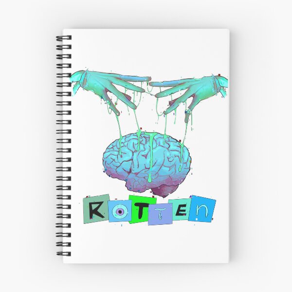 Item preview, Brain Rot (versión verde) designed and sold by Lorets-Designs.