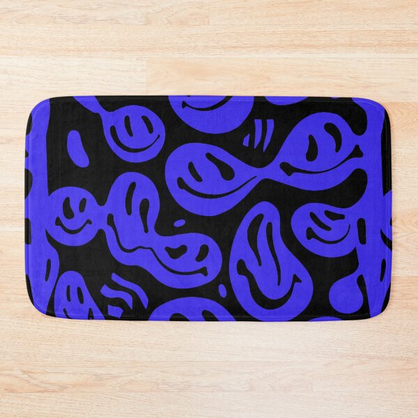 Item preview, Black N Blue Melted Happiness designed and sold by STUDIO MORE Los Angeles.