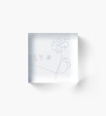 BTS Liebe dich selbst Acrylblock