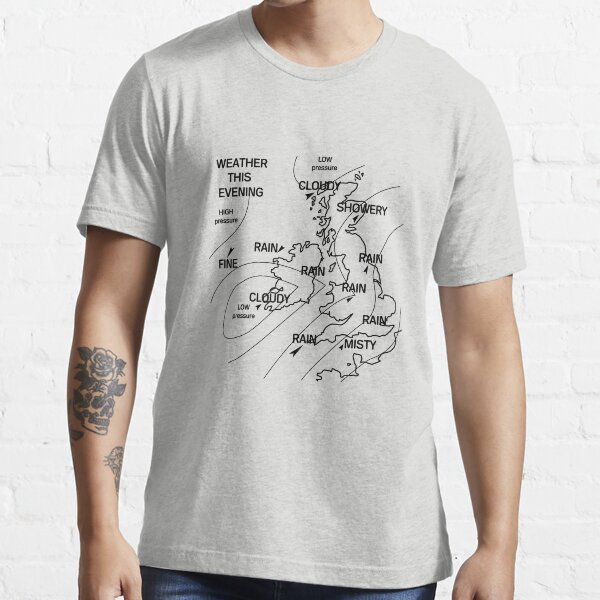UK Weather Map Essential T-Shirt