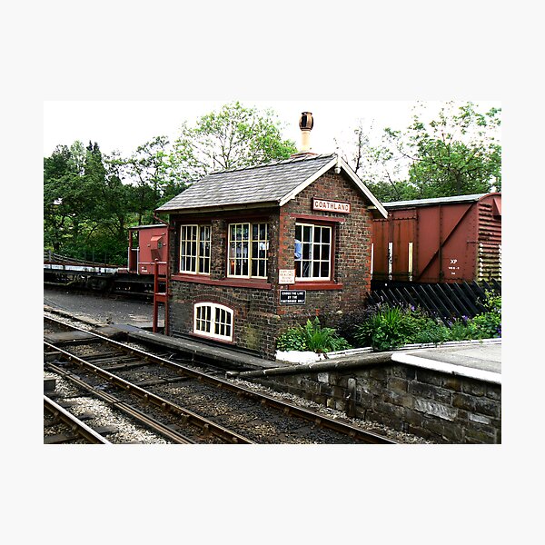 Item preview, Signal Box at Goathland designed and sold by Trevor Kersley.