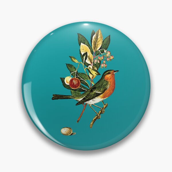 Item preview, RED ROBIN BIRD designed and sold by MicbellaArt.