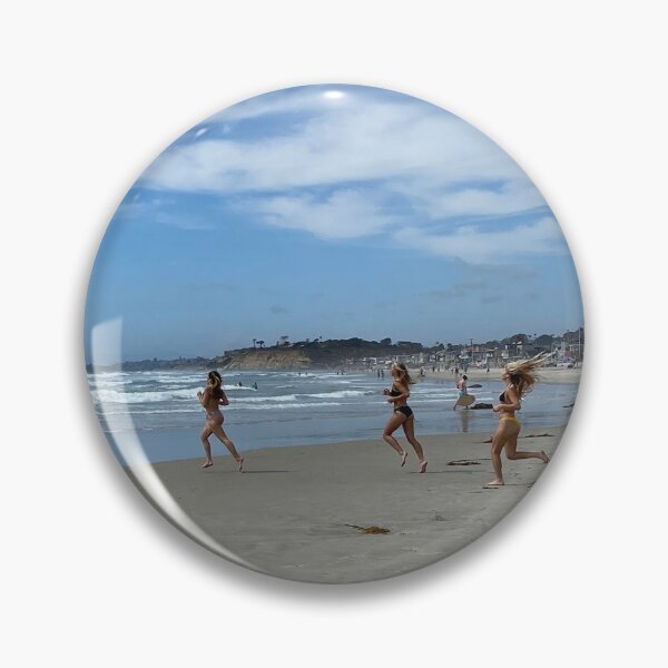 Item preview, Beach Girls on Del Mar Beach California by Mark Ewing designed and sold by LifeSpice.