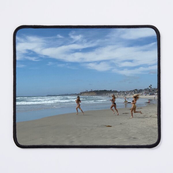 Item preview, Beach Girls on Del Mar Beach California by Mark Ewing designed and sold by LifeSpice.