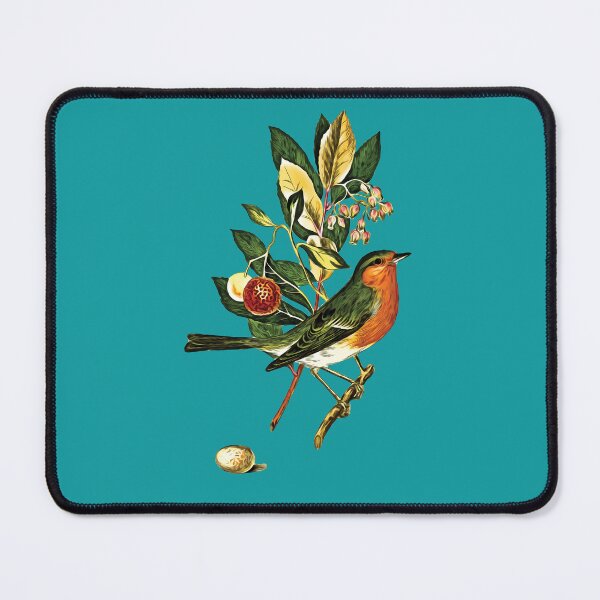 Item preview, RED ROBIN BIRD designed and sold by MicbellaArt.