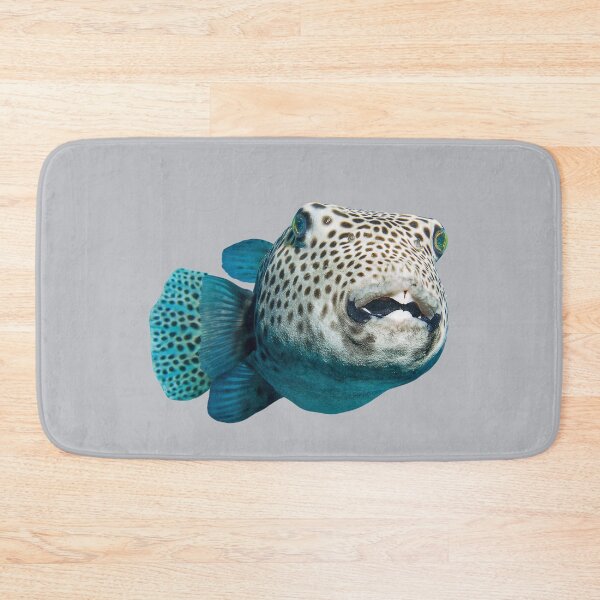 Item preview, Round Pufferfish designed and sold by RainbowSpinkle.