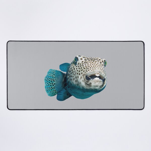 Item preview, Round Pufferfish designed and sold by RainbowSpinkle.