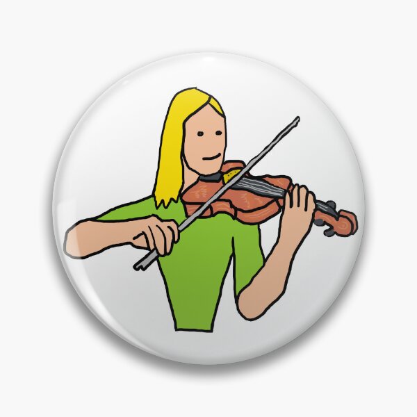 Item preview, Violinist Playing Violin designed and sold by Mark-Ewbie.
