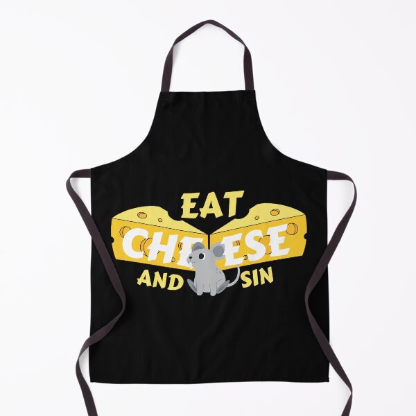 Item preview, Eat Cheese And Sin designed and sold by NikkosDesigns.