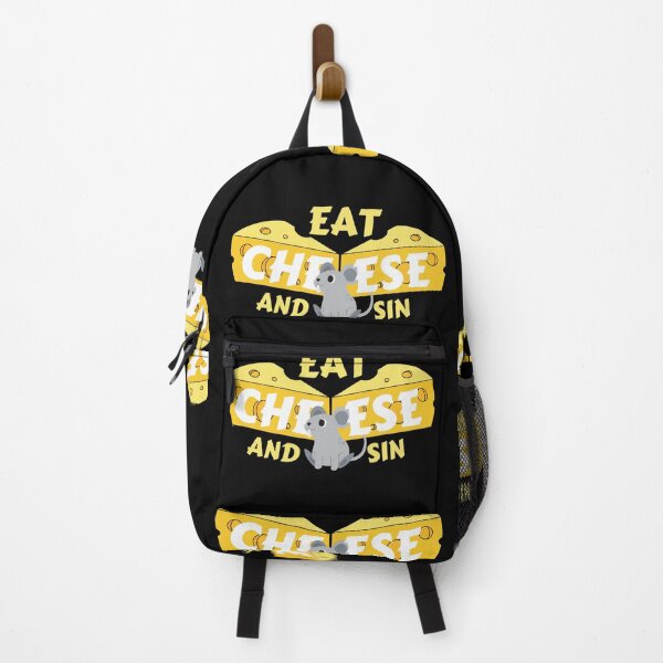 Item preview, Eat Cheese And Sin designed and sold by NikkosDesigns.