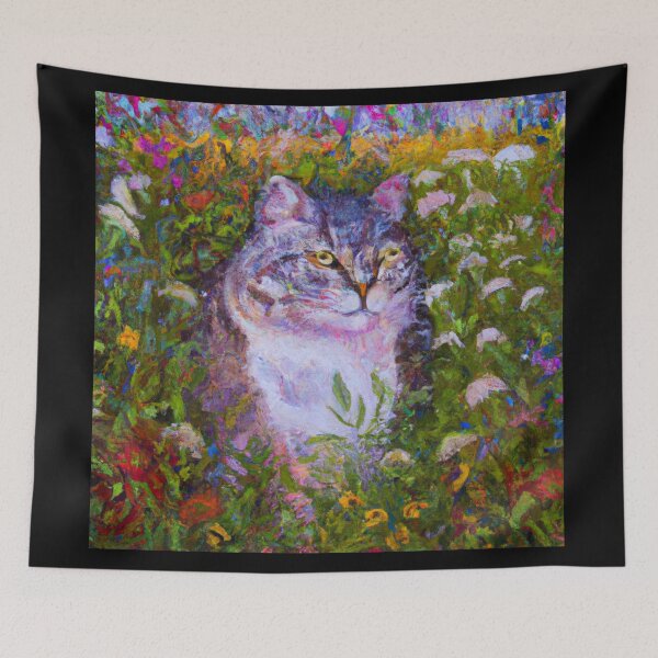 Item preview, Oil Painting Cat designed and sold by JessalynnG.
