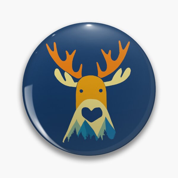 Item preview, Moose Print designed and sold by ThePurpleMelon.