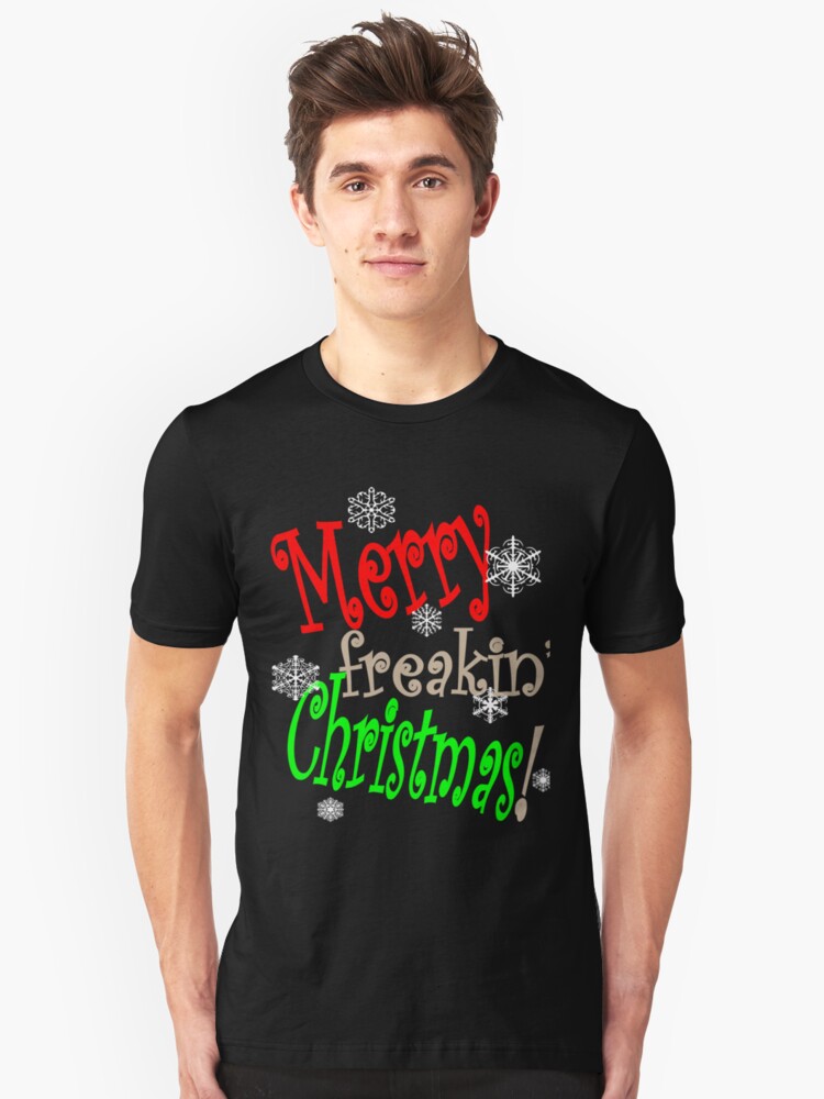 merry freakin christmas shirt