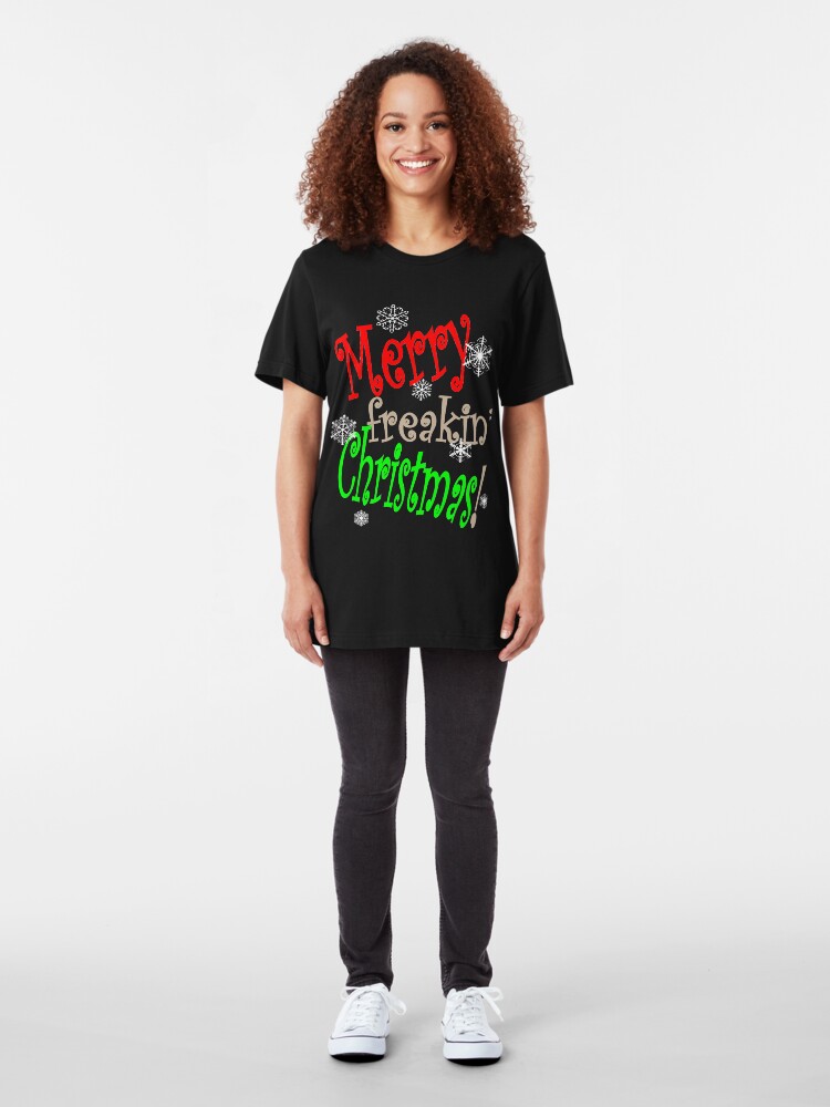 merry freakin christmas shirt