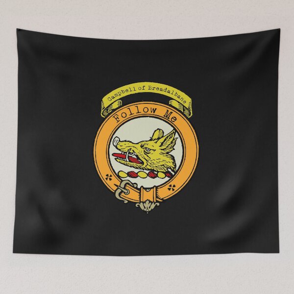 Item preview, Clan Campbell  of Breadalbane Scottish Clan Surname crest designed and sold by BagTown Clans.