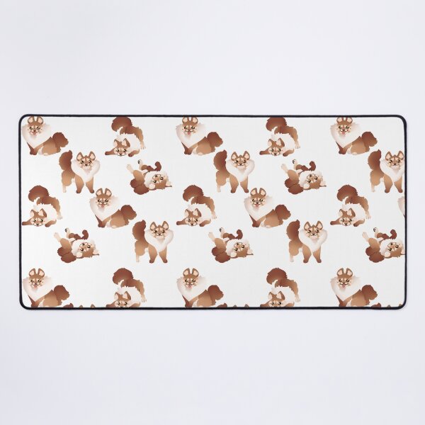 Item preview, Cute Lineless Pomeranian Pattern designed and sold by Runaway-Rosie.