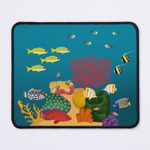Item preview, Colourful Coral Reef designed and sold by WestCoastWoods.