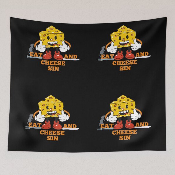 Item preview, Copy of Eat Cheese And Sin designed and sold by NikkosDesigns.