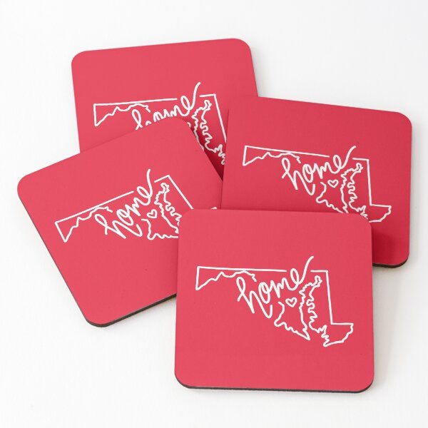 Item preview, Cute Maryland Home State Outline Sticker designed and sold by Sarah DaSilva.