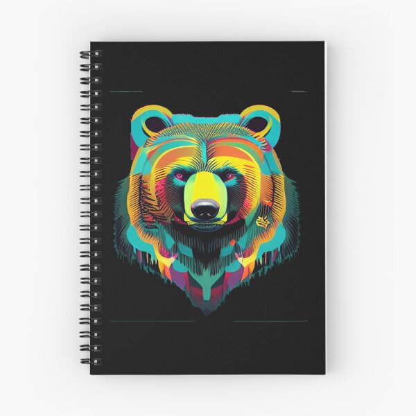 Item preview, Multicolor bear digital image designed and sold by Gala-life1.