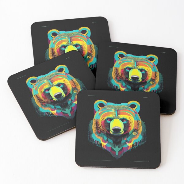 Item preview, Multicolor bear digital image designed and sold by Gala-life1.