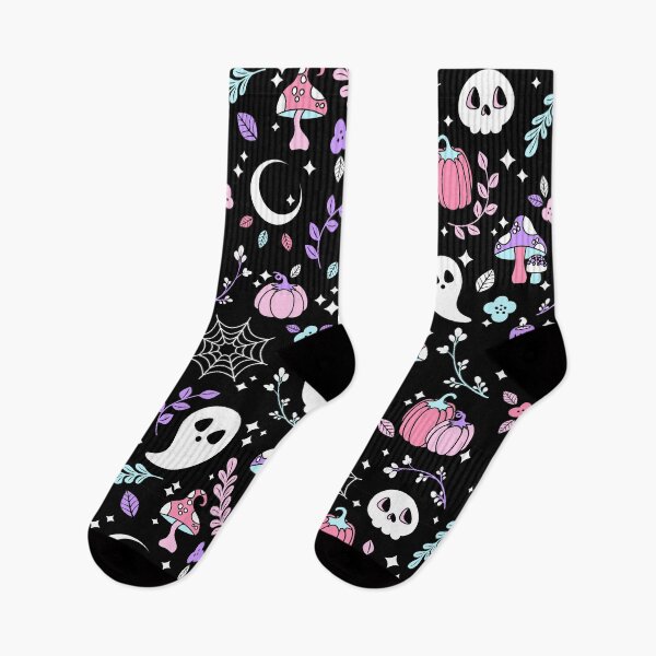 Item preview, Happy Haunts Pattern (Pastel Goth Palette) designed and sold by Kimberly Sterling.