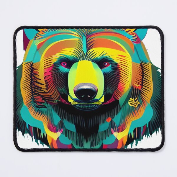 Item preview, Multicolor bear digital image designed and sold by Gala-life1.