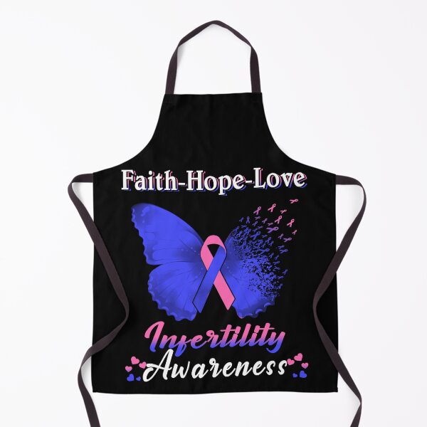 Item preview, Faith Hope Love Butterfly Infertility Awareness designed and sold by Gillosina.
