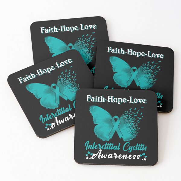 Item preview, Faith Hope Love Butterfly Interstitial Cystitis Awareness designed and sold by Gillosina.