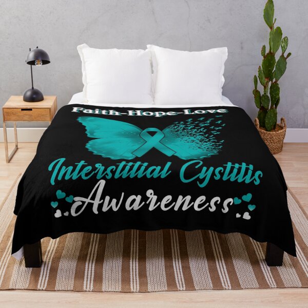 Item preview, Faith Hope Love Butterfly Interstitial Cystitis Awareness designed and sold by Gillosina.