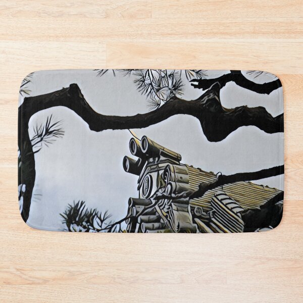 Item preview, Japanese Temple Roof framed by the Trees designed and sold by TastyTonic.