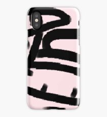 Classic, supreme deisgn of Pudu Davies reacting to a situation iPhone Case