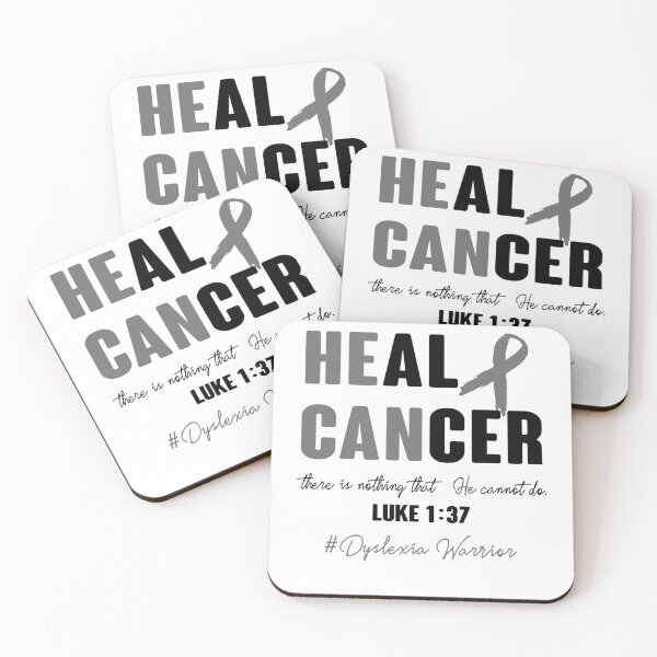 Item preview, Dyslexia Awareness - Heal Cancer - Support Dyslexia Warrior Gifts designed and sold by ElizabethS809.