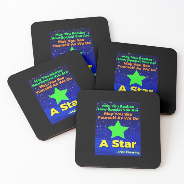 Item preview, Irish Blessing - May You Realize How Special You Are May You See Yourself As We Do A Star designed and sold by IrishProverbs.