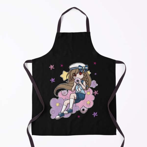 Item preview, Anime Sailor Girl eating Cat Donut designed and sold by KamleshChokshi.