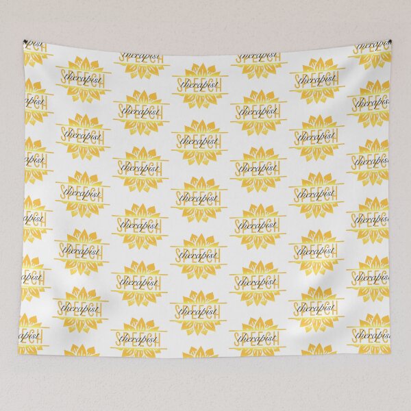 Item preview, Speech Therapist Sunflower T-shirt designed and sold by Nerdygirlteez.