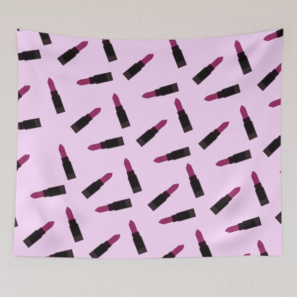 Item preview, The Pink Lipstick Pattern designed and sold by theretromaniak.