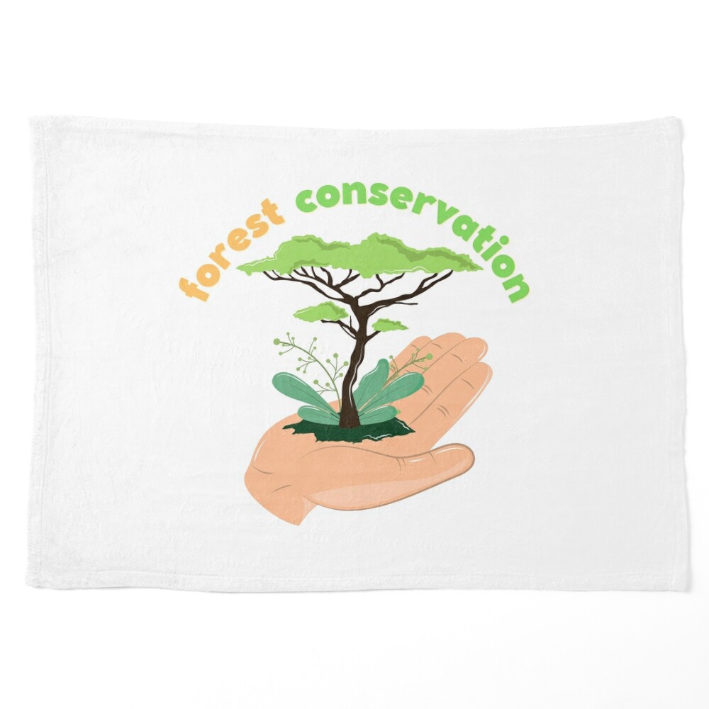 Character flat drawing new life in young hands on white background. Female  hand holding tree on nature field grass. Forest conservation concept, logo  Stock Photo - Alamy