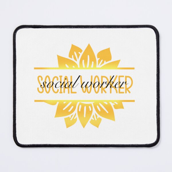 Item preview,  Social Worker Sunflower T-shirt designed and sold by Nerdygirlteez.