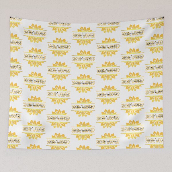 Item preview,  Social Worker Sunflower T-shirt designed and sold by Nerdygirlteez.