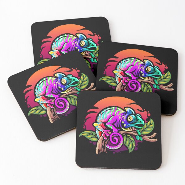 Item preview, Rainbow Chameleon  designed and sold by Marissa’s Digital Illustrations.