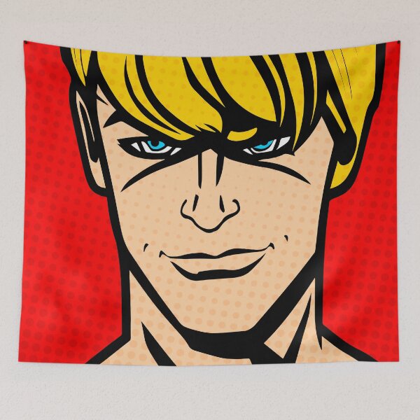 Item preview, Comic Book Super Villain designed and sold by ArtFactoryAI.