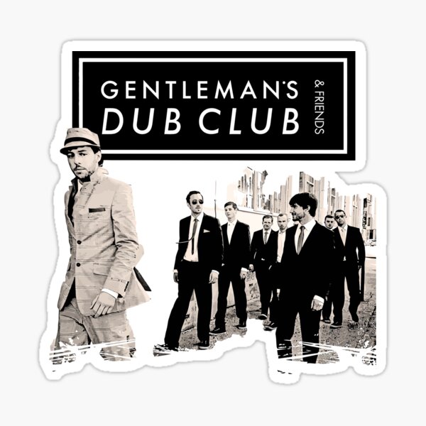Item preview, Dub Club For Gentleman's Friends designed and sold by lindleygladys.