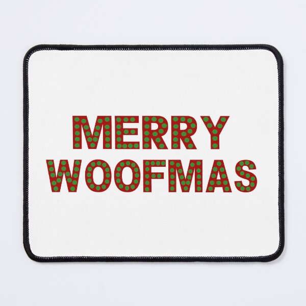Item preview, Christmas dog shirt - Holiday party shirt - Dog Holidays - Merry Woofmas designed and sold by smooshfaceutd.