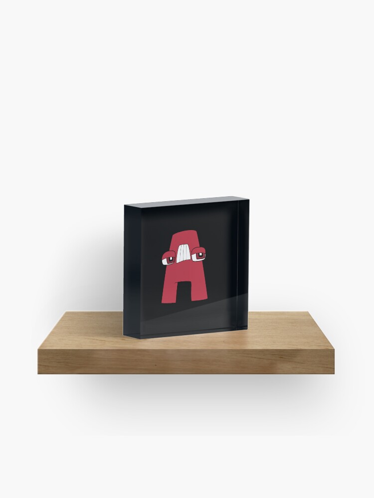 Letter A Alphabet Lore Sticker for Sale by TheBullishRhino