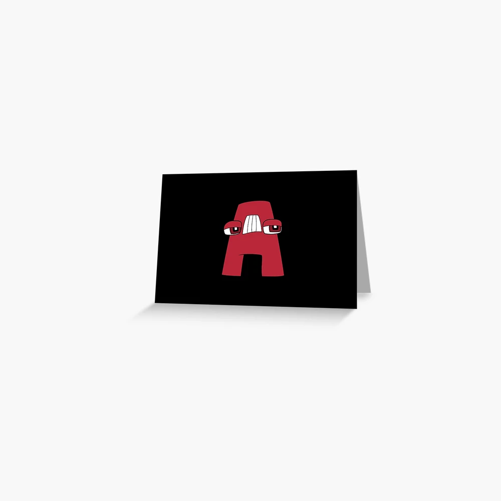 Letter A Alphabet Lore Kids T-Shirt for Sale by TheBullishRhino