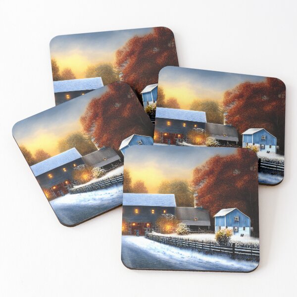 Item preview, Autumn Season at the Farm, Early Morning Chores designed and sold by Itaya Art.