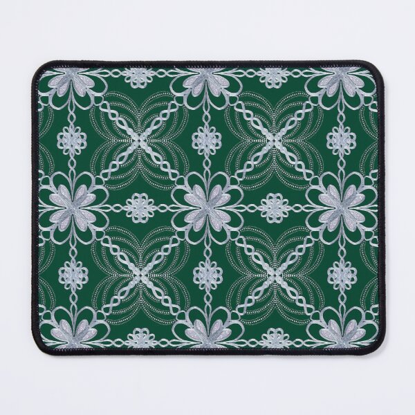 Item preview, Silvery Christmassy Dot Art Pattern designed and sold by Jane Izzy Designs.